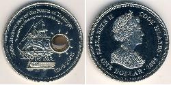 1 Dólar Cook Islands (1965 - ) Níquel/Cobre 