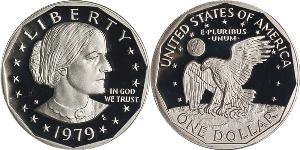 1 Dólar Estados Unidos de América (1776 - ) Níquel/Cobre Susan Brownell Anthony (1820-1906)
