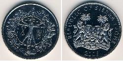 1 Dólar Sierra Leona (1961 - ) Níquel/Cobre 