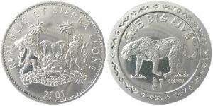 1 Dólar Sierra Leona (1961 - ) Níquel/Cobre 