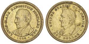 1 Dólar Estados Unidos de América (1776 - ) Oro 