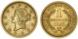 1 Dólar Estados Unidos de América (1776 - ) Oro 