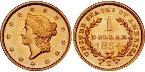 1 Dólar Estados Unidos de América (1776 - ) Oro 