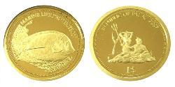 1 Dólar Palaos Oro 