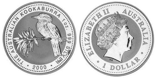 1 Dólar Australia (1939 - ) Plata 