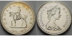 1 Dólar Canadá Plata Isabel II (1926-2022)