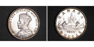 1 Dólar Canadá Plata Jorge V (1865-1936)