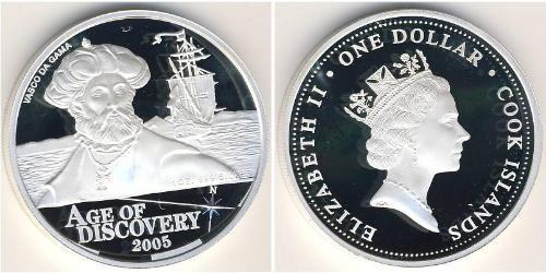 1 Dólar Cook Islands (1965 - ) Plata 