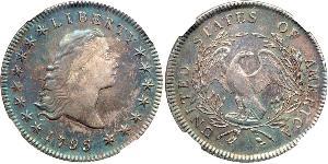 1 Dólar Estados Unidos de América (1776 - ) Plata 