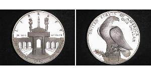 1 Dólar Estados Unidos de América (1776 - ) Plata 