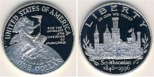 1 Dólar Estados Unidos de América (1776 - ) Plata 