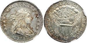 1 Dólar Estados Unidos de América (1776 - ) Plata Anne Willing Bingham (1764-1801)