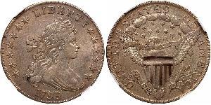1 Dólar Estados Unidos de América (1776 - ) Plata Anne Willing Bingham (1764-1801)
