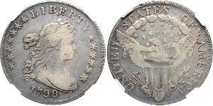 1 Dólar Estados Unidos de América (1776 - ) Plata Anne Willing Bingham (1764-1801)