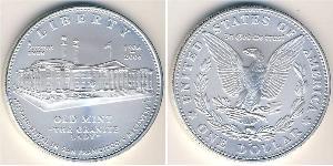 1 Dólar Estados Unidos de América (1776 - ) Plata 