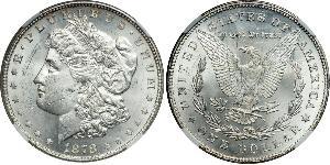 1 Dólar Estados Unidos de América (1776 - ) Plata 
