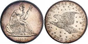 1 Dólar Estados Unidos de América (1776 - ) Plata 