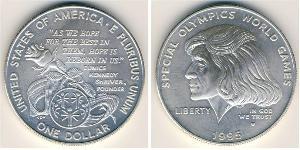 1 Dólar Estados Unidos de América (1776 - ) Plata 