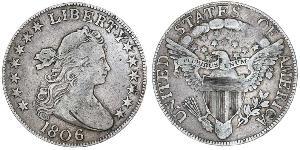 1 Dólar Estados Unidos de América (1776 - ) Plata Anne Willing Bingham (1764-1801)