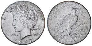 1 Dólar Estados Unidos de América (1776 - ) Plata 