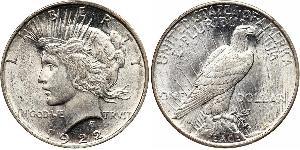 1 Dólar Estados Unidos de América (1776 - ) Plata 