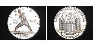 1 Dólar Estados Unidos de América (1776 - ) Plata 