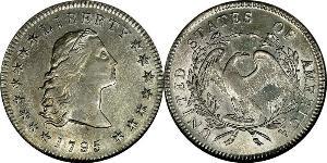 1 Dólar Estados Unidos de América (1776 - ) Plata 
