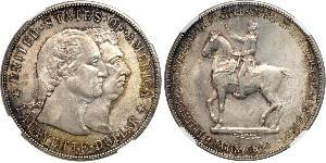 1 Dólar Estados Unidos de América (1776 - ) Plata 