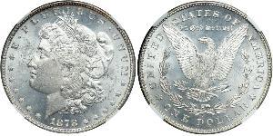 1 Dólar Estados Unidos de América (1776 - ) Plata 