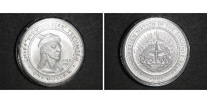 1 Dólar Estados Unidos de América (1776 - ) Plata 