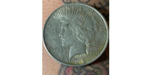 1 Dólar Estados Unidos de América (1776 - ) Plata 