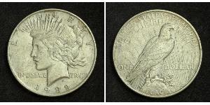 1 Dólar Estados Unidos de América (1776 - ) Plata 