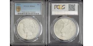 1 Dólar Estados Unidos de América (1776 - ) Plata 