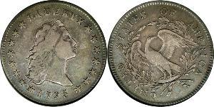 1 Dólar Estados Unidos de América (1776 - ) Plata 