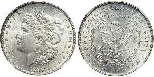1 Dólar Estados Unidos de América (1776 - ) Plata 