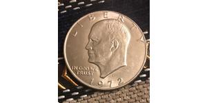 1 Dólar Estados Unidos de América (1776 - ) Plata Dwight D. Eisenhower (1890-1969)