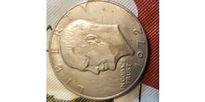 1 Dólar Estados Unidos de América (1776 - ) Plata Dwight D. Eisenhower (1890-1969)