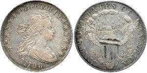1 Dólar Estados Unidos de América (1776 - ) Plata Anne Willing Bingham (1764-1801)