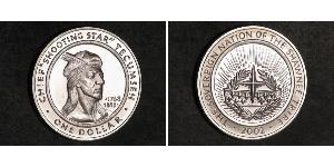 1 Dólar Estados Unidos de América (1776 - ) Plata 