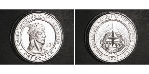 1 Dólar Estados Unidos de América (1776 - ) Plata 