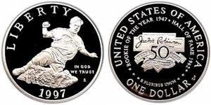 1 Dólar Estados Unidos de América (1776 - ) Plata 