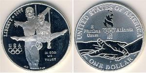 1 Dólar Estados Unidos de América (1776 - ) Plata 