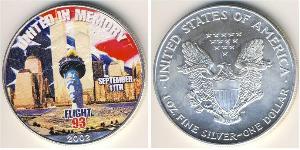 1 Dólar Estados Unidos de América (1776 - ) Plata 