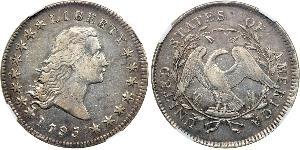 1 Dólar Estados Unidos de América (1776 - ) Plata 