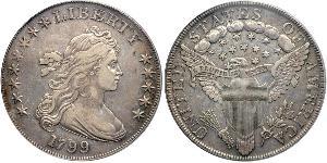 1 Dólar Estados Unidos de América (1776 - ) Plata Anne Willing Bingham (1764-1801)