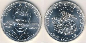 1 Dólar Estados Unidos de América (1776 - ) Plata 