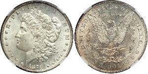 1 Dólar Estados Unidos de América (1776 - ) Plata 