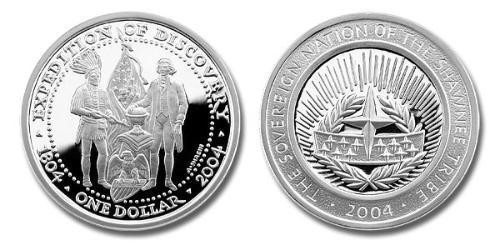 1 Dólar Estados Unidos de América (1776 - ) Plata 