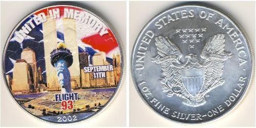 1 Dólar Estados Unidos de América (1776 - ) Plata 