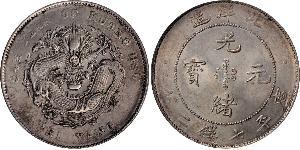 1 Dólar República Popular China Plata 